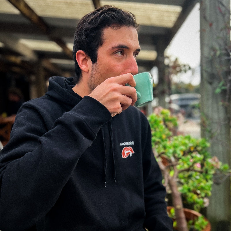 NAUGHTY KNOBS BLACK HOODIE