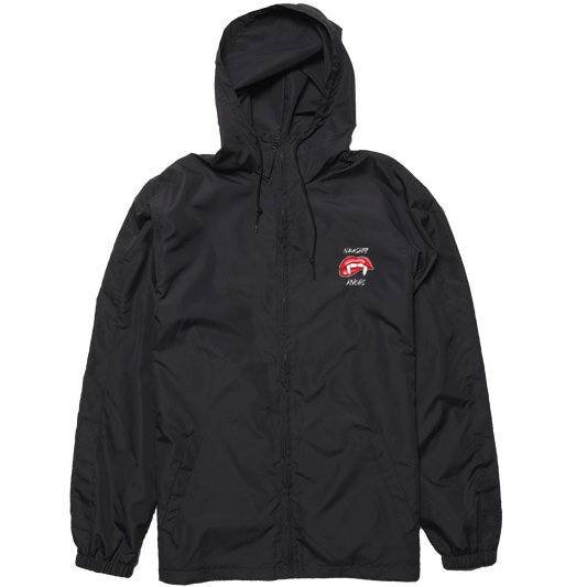 NAUGHTY KNOBS BLACK WIND BREAKER